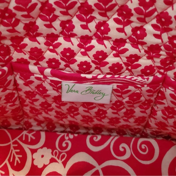 Vera Bradley • Retired Twirly Birds Pink Mini Hipster Bag - Picture 6 of 9